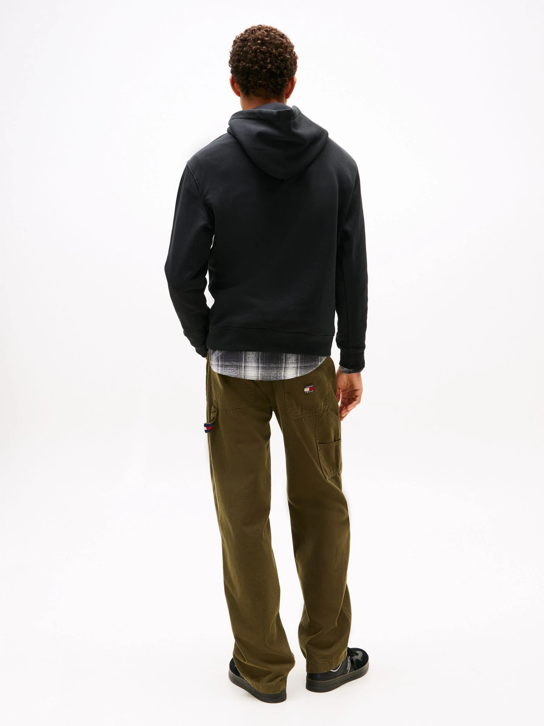 Zwart - Tommy Jeans Logo Hoodies
