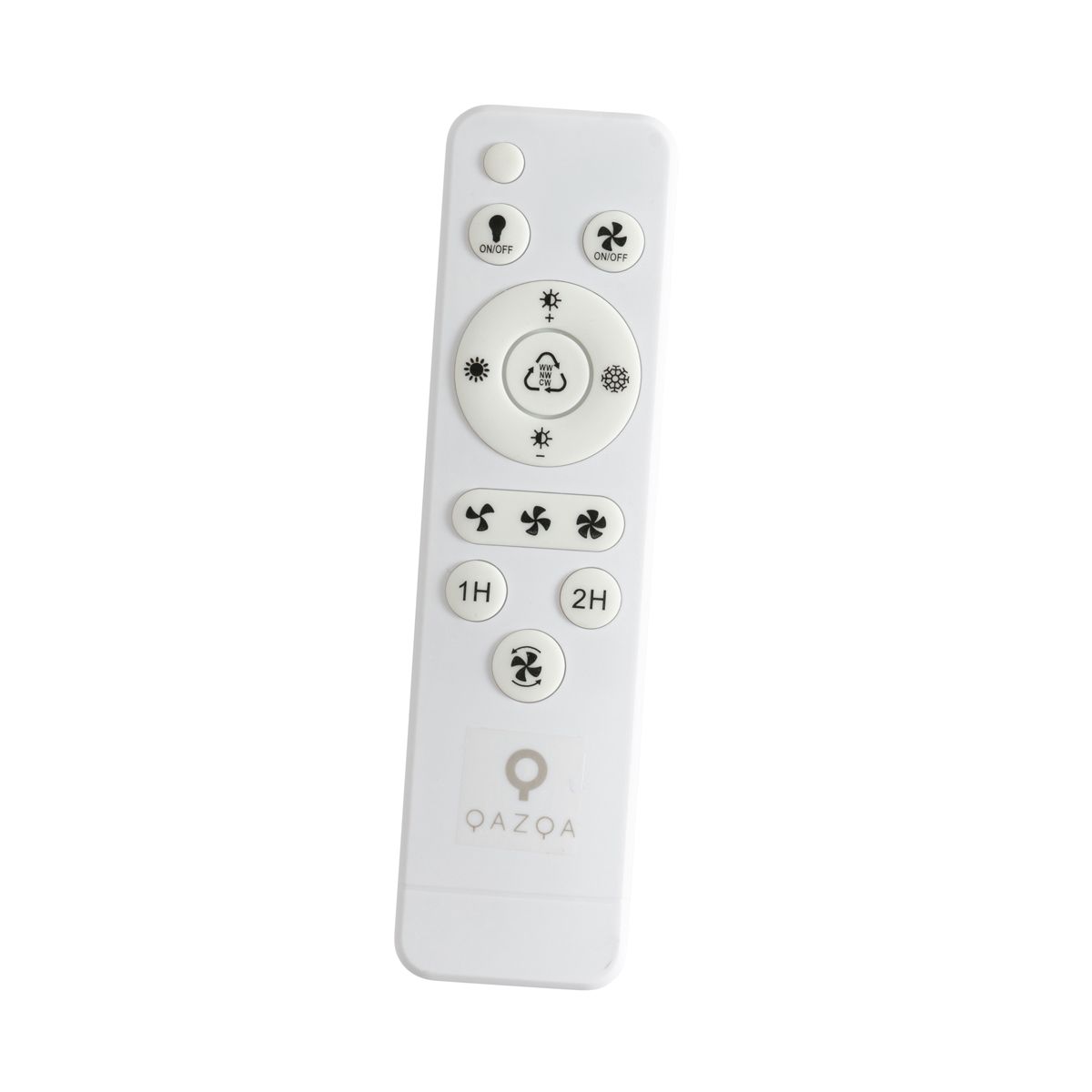 Plafondventilator zwart 62cm incl. LED dimbaar met afstandsbediening - Yaran
