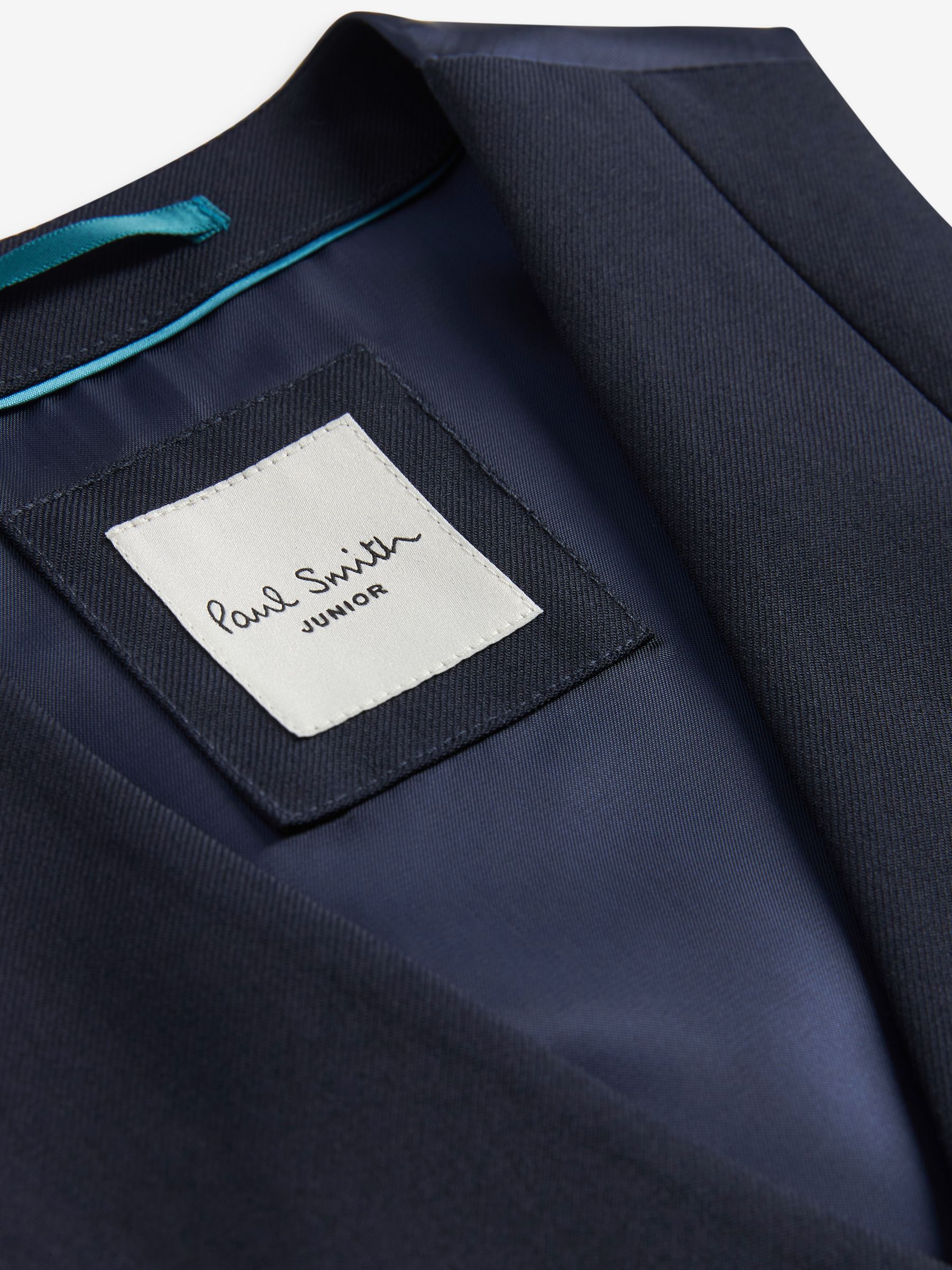 Paul Smith - Junior marineblauw net herenvest voor jongens
