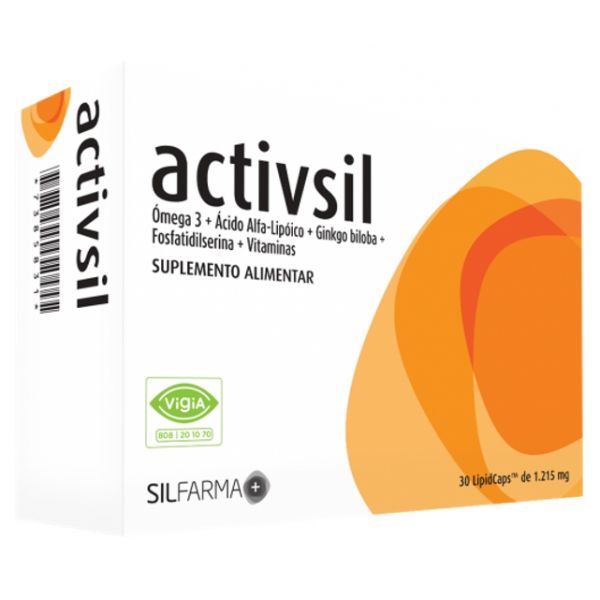 Activisil Lipid 30 Cápsulas