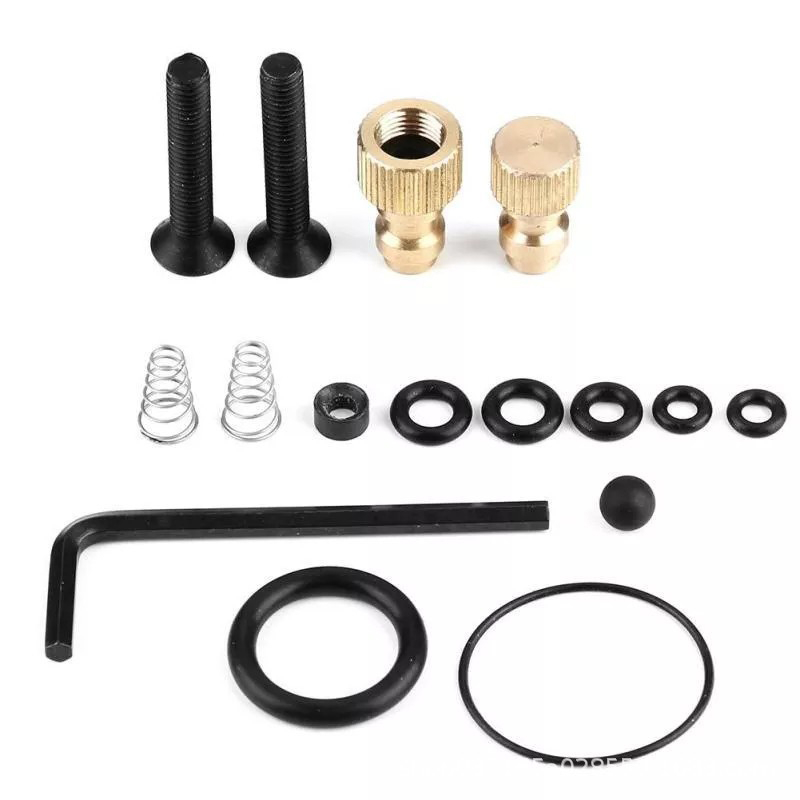 (6000PSI) Luftpumpe Hochdruck Reifenpumpe Standpumpe für Fahrrad / Velo / Motorrad / Autoreifen / Schlauchboot mit Schrader Ventil