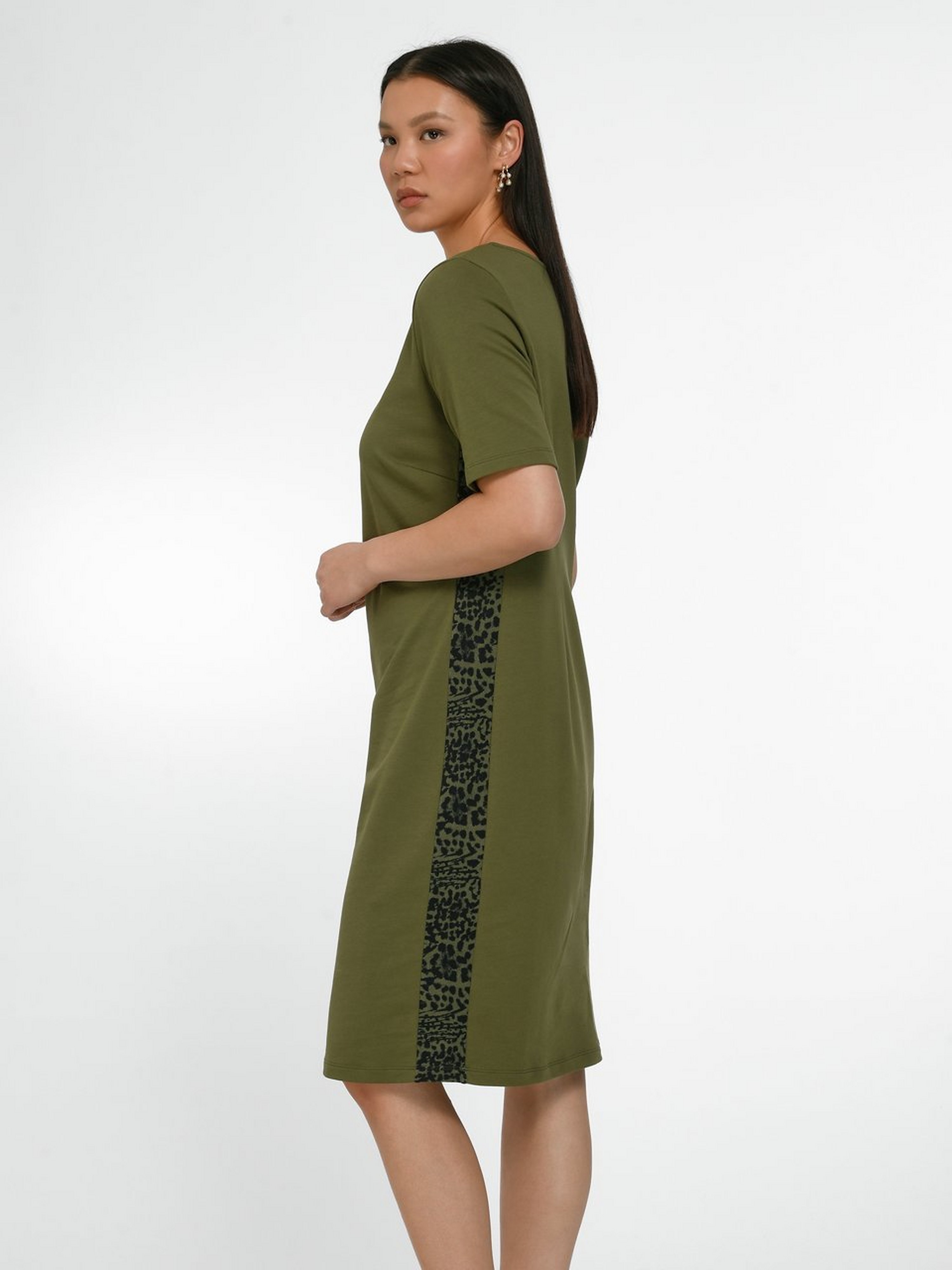 Sweatkleid mit 1/2-Arm