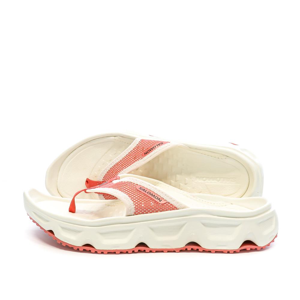 Salomon Claquettes Écru/Rose Femme Salomon Reelax Break 6.0