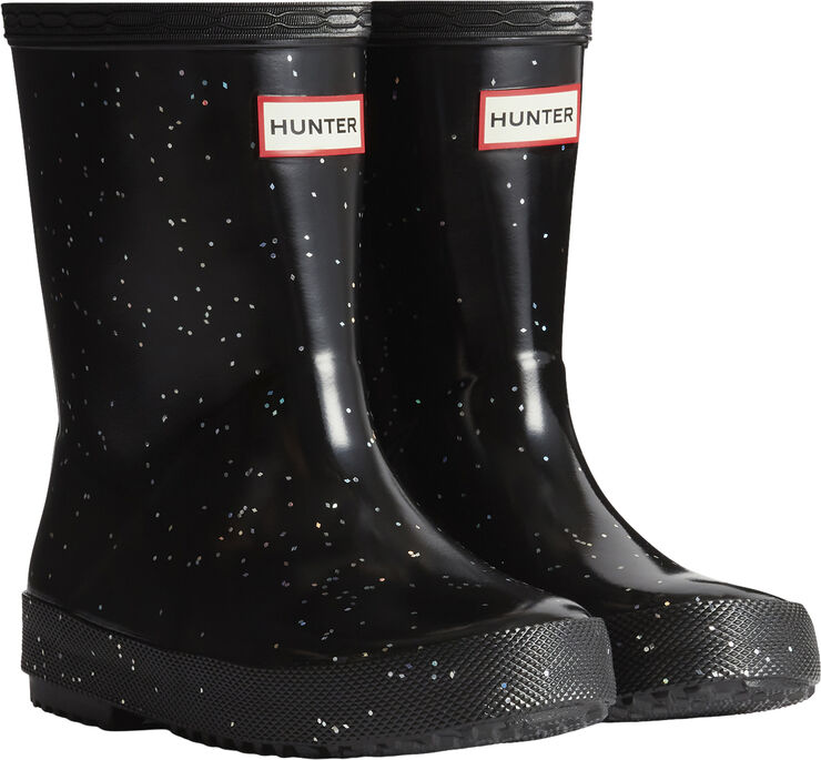Hunter Kids first giant glitter Black
