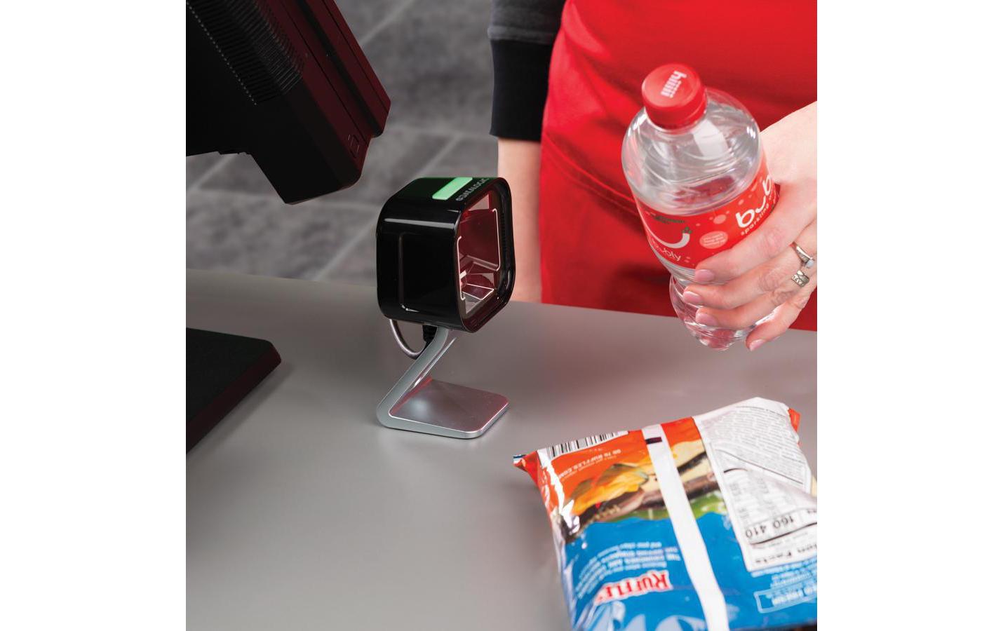 Barcode Scanner Magellan 1500i Schwarz<br>Kompakter Präsentationsscanner für den Kundenservicebereich