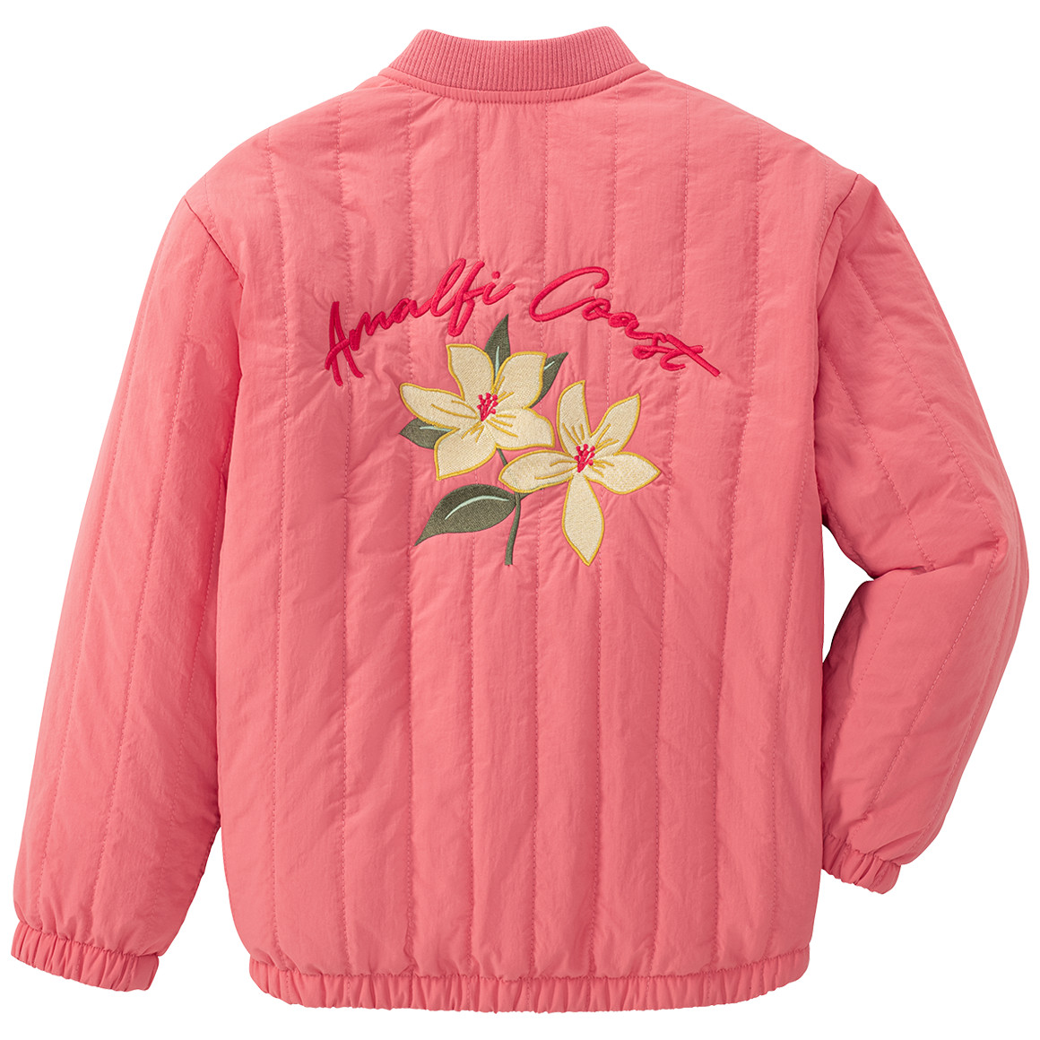 Jonas Nielsen Mädchen Steppjacke mit Stickerei apricot