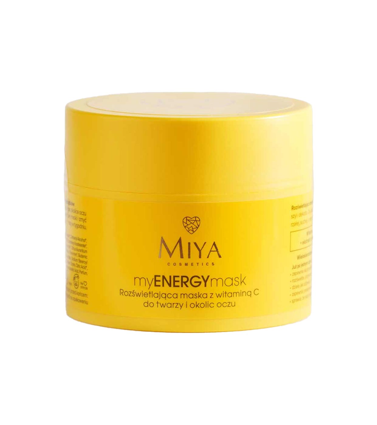 Miya Cosmetics - Máscara iluminadora de vitamina C myENERGYmask