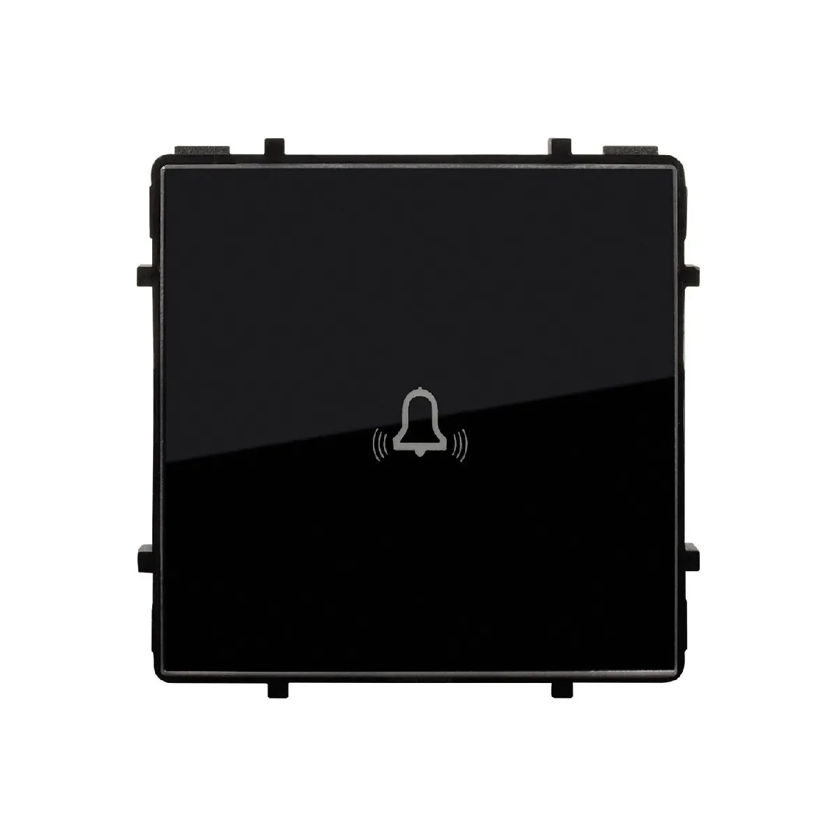 Ledkia Bouton Poussoir Tactile Modern Noir