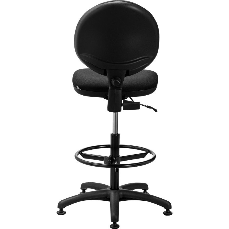 Chaise Office tissu - contact permanent - dossier haut