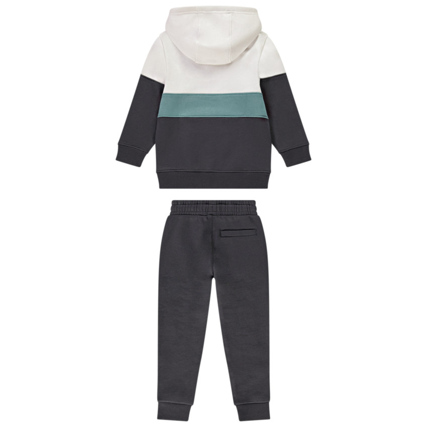 Ensemble jogging 2 pièces effet color block pour garçon