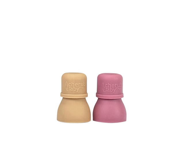 Silikonpip Dusty Rose & Sand Cherub Baby