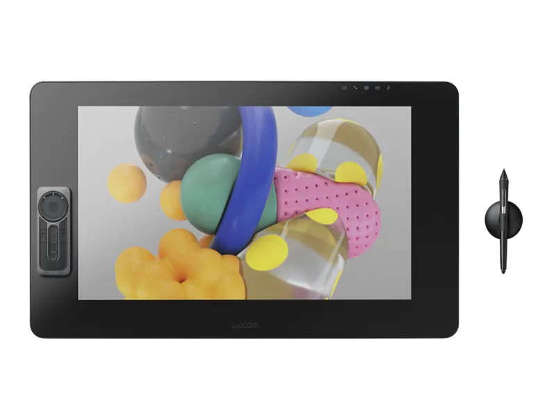 Wacom Cintiq Pro 24 - DTK-2420 - Digitizer m/ LCD-skærm - 52.2 x 29.4 cm - elektromagnetisk - 17 knapper - kabling - HDMI, DisplayPort, USB-C