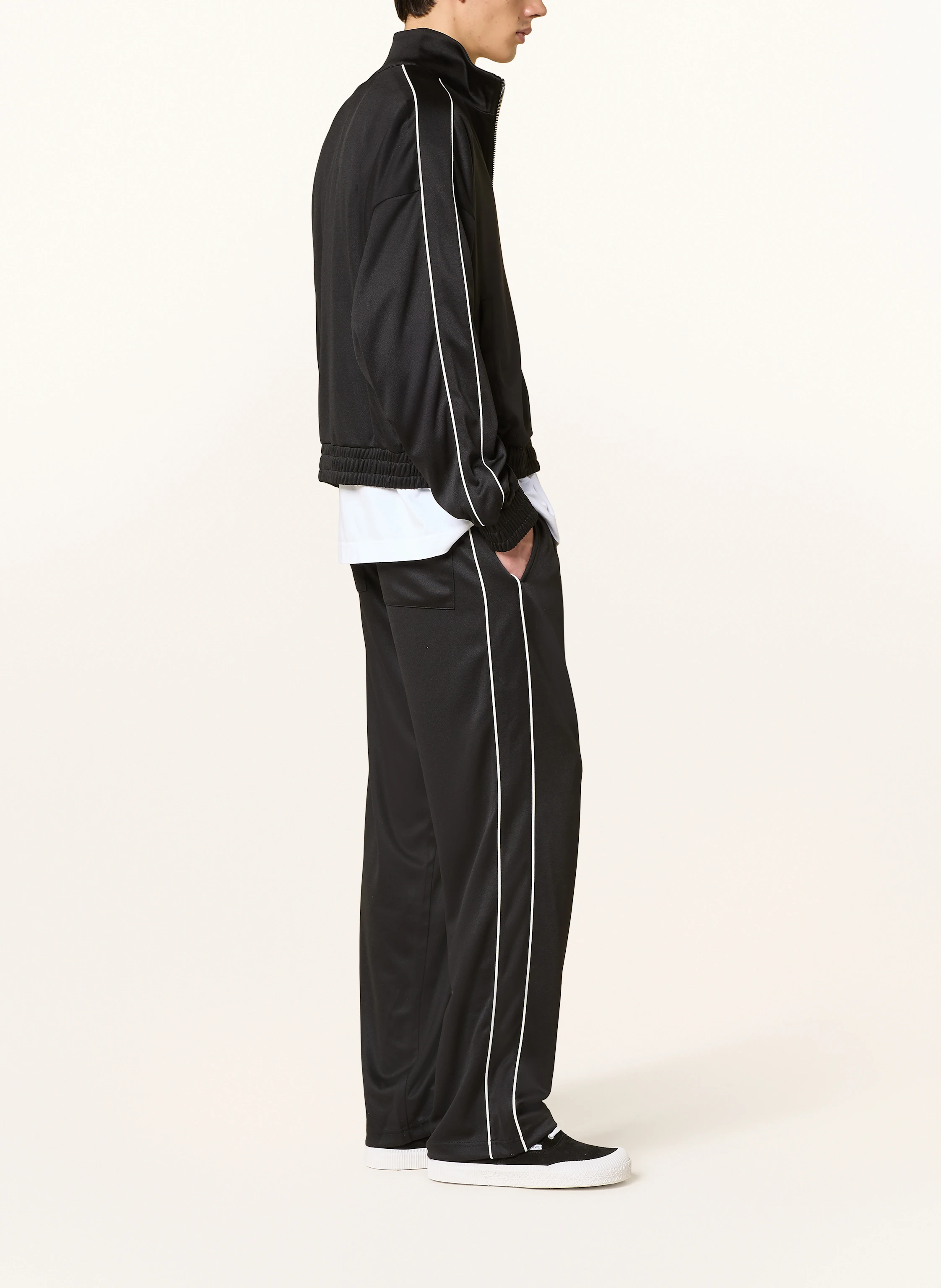 COLE BUXTON Track Pants PIPE mit Galonstreifen