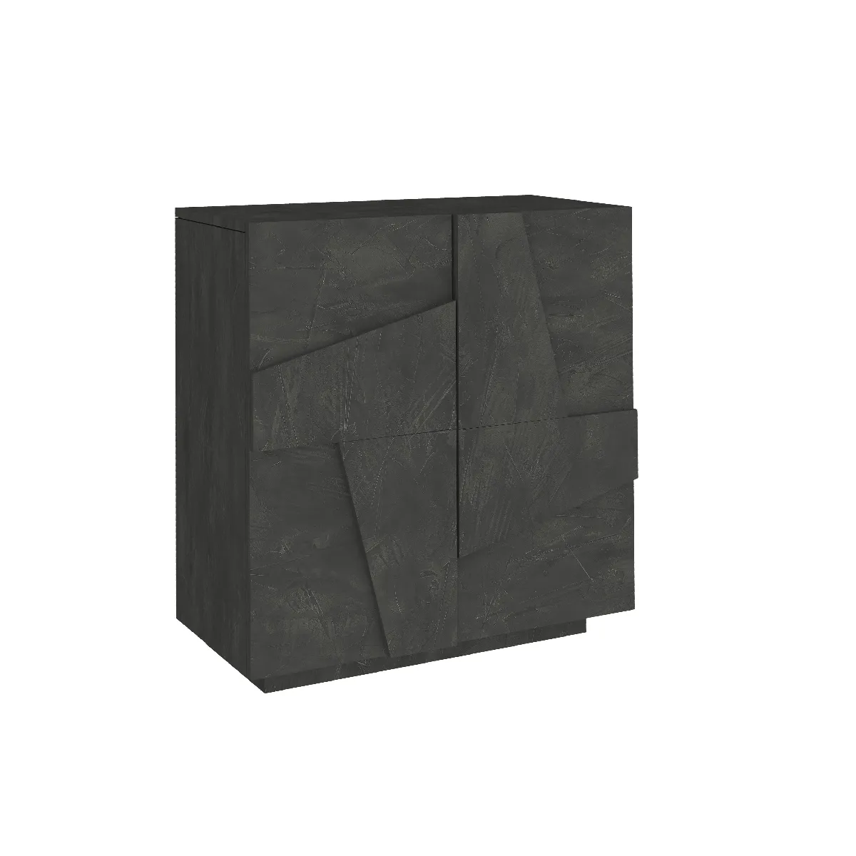 Alter Étagère à Chaussures - Gris Cendré 81x38x86 cm