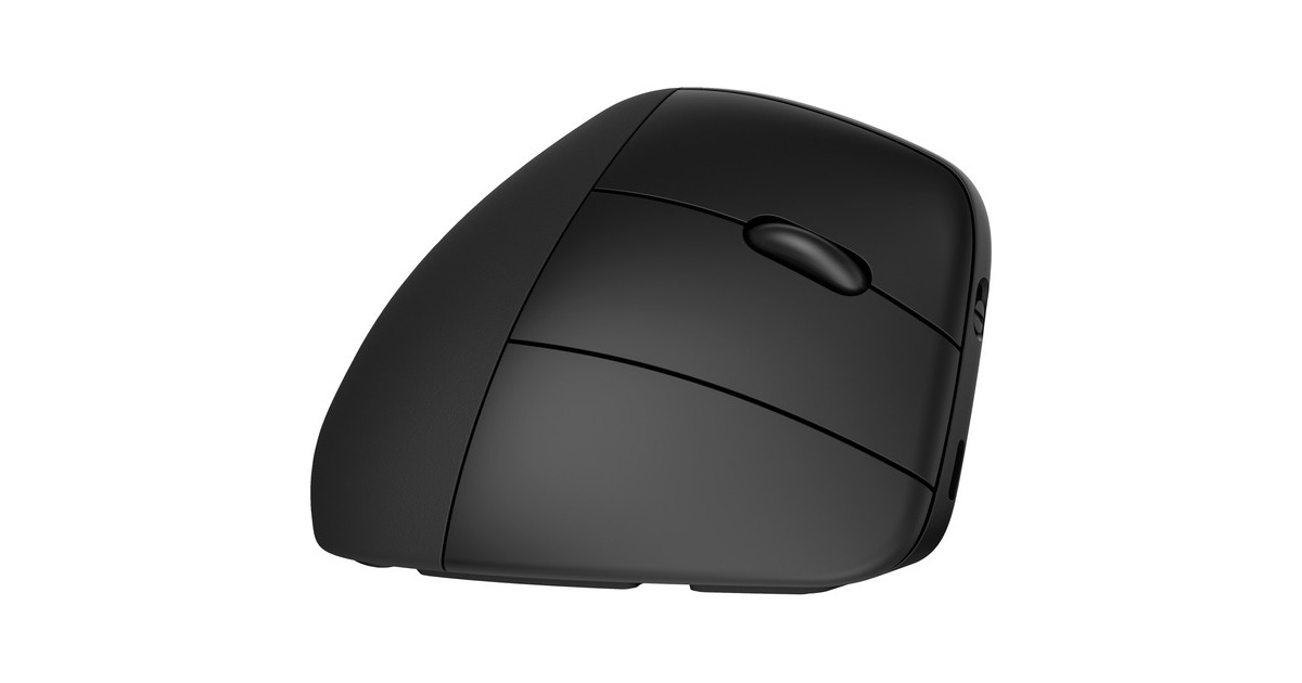 HP920 Ergonomische Draadloze Muis  (Zwart, 1200 - 4000 Dpi, 2,4 GHz / Bluetooth 5.3)
