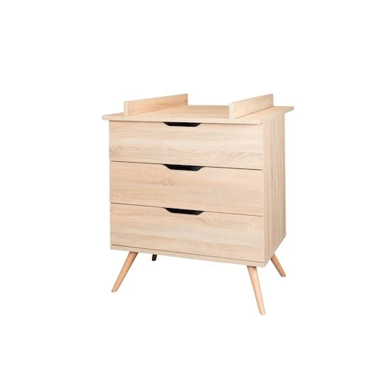 Sixties Commode 3 tiroirs   Bois        de               Sauthon Baby's Sweet Home