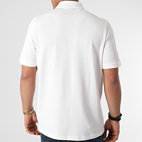 Polo Manches Courtes Essential Logo Pique 586674 Ecru