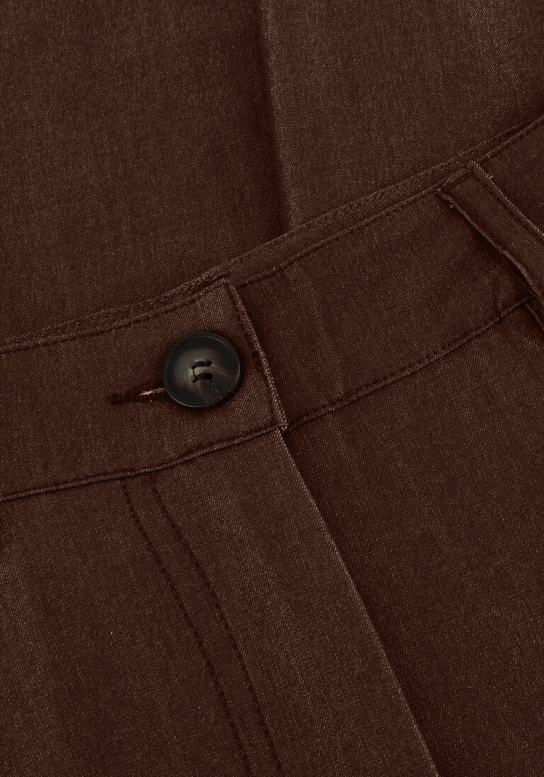 bruine co'couture wijde broek terrycc denim ll pant