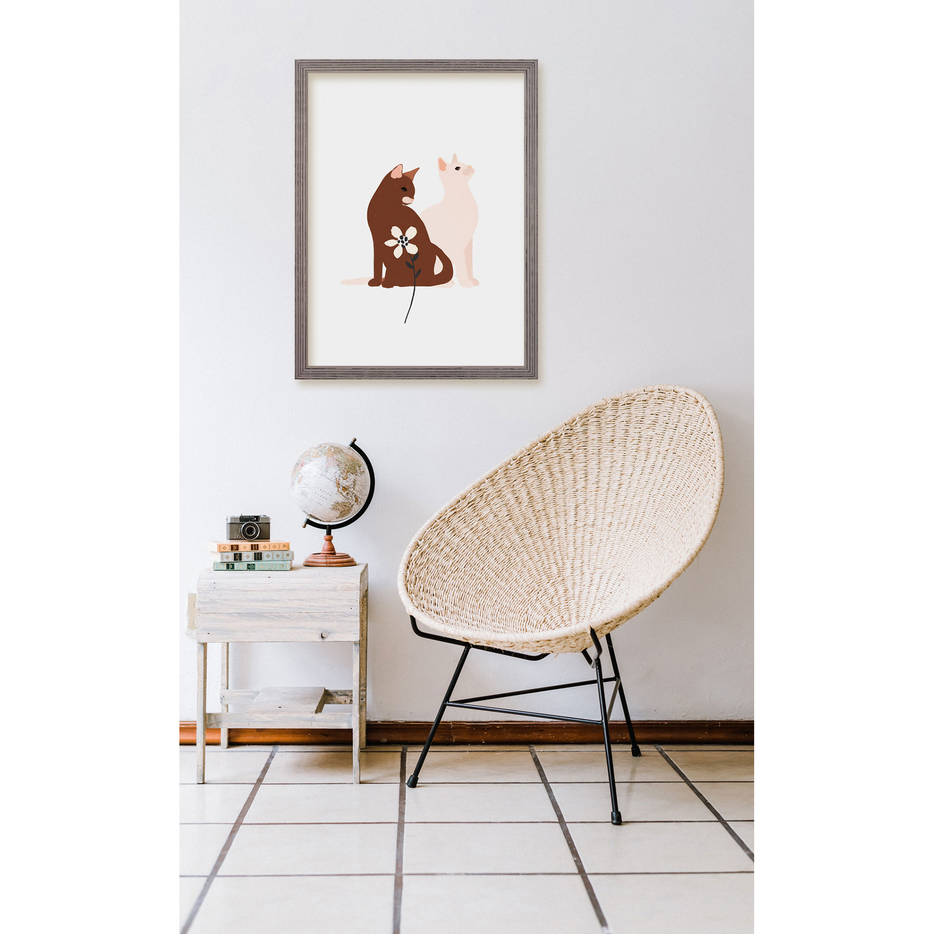 Wandbild LOVING CATS - 50x70 cm
