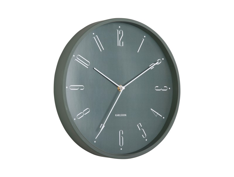 Wall Clock Regal Numbers KA5988RD Blush red