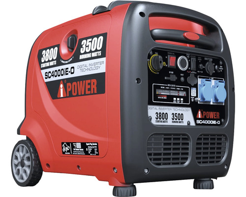 Omvormergenerator AiPower SC4000iE-O Benzine 3800 W 2x230V 1x12V
