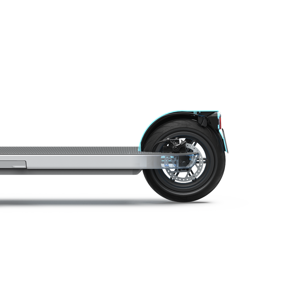 OKAI - Neon Lite ES10 Electric Kick-Scooter - White