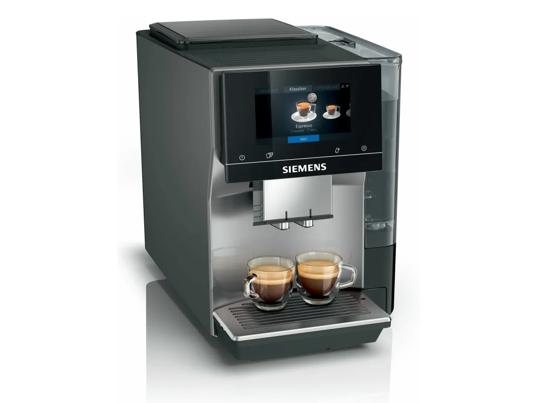 Siemens EQ.700 TP715D01, Espressomaskine, 2,4 L, Kaffebønner, Indbygget kværn, 1500 W, Grå