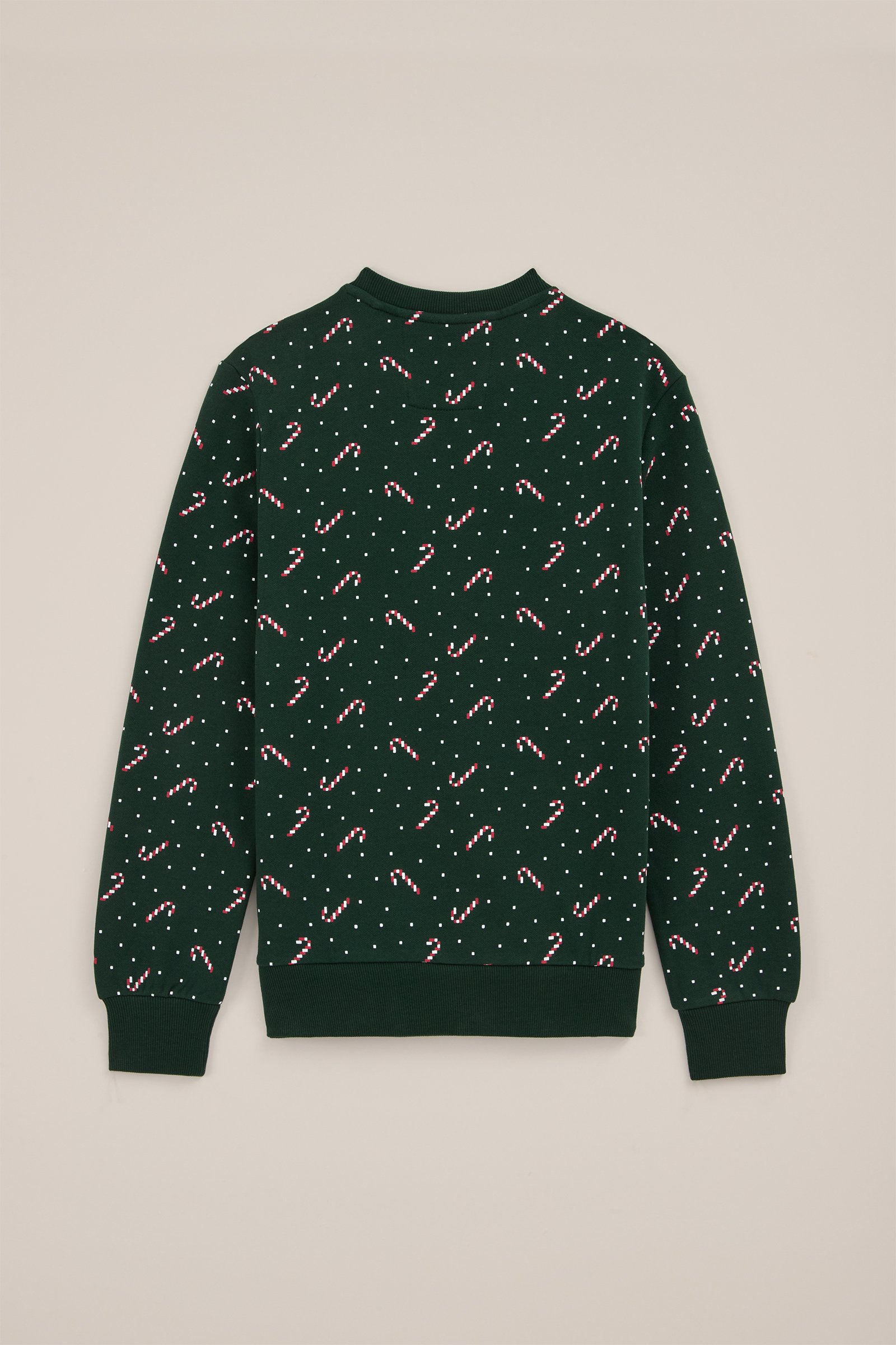 Jongens trui met kerst dessin WE Fashion Donkergroen