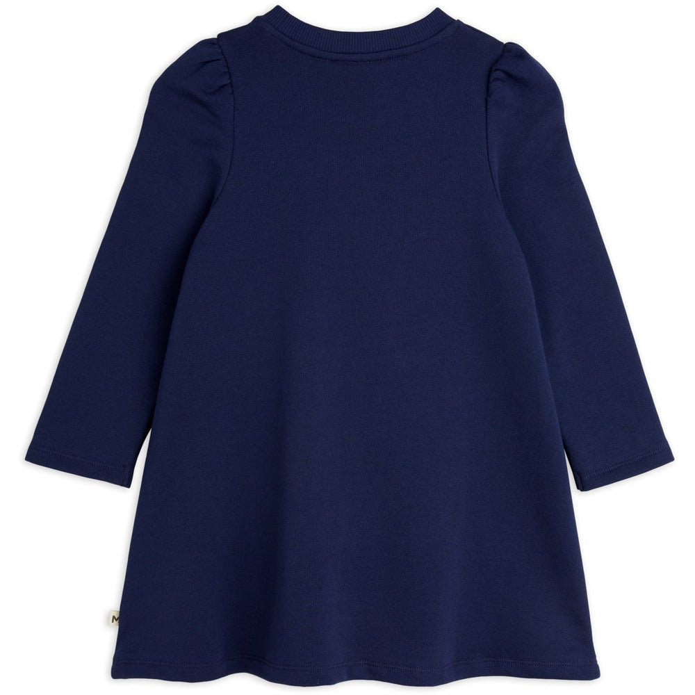Køb Mini Rodini Blue Bow Application Sweat Kjole