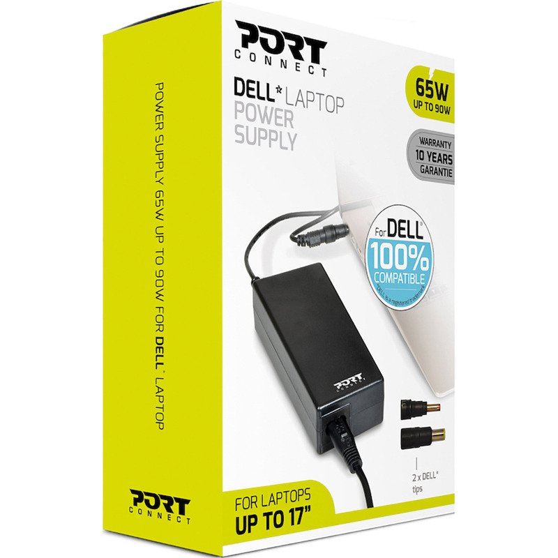 Alimentation 65W pour ordinateur portable Dell PORT