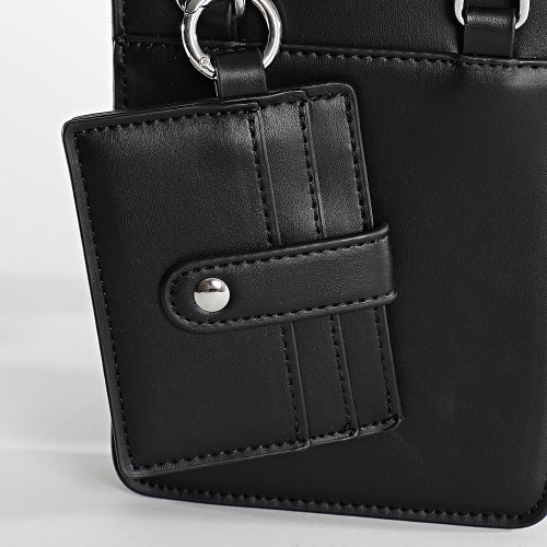 Ensemble Sacoche Et Porte-Cartes Noir