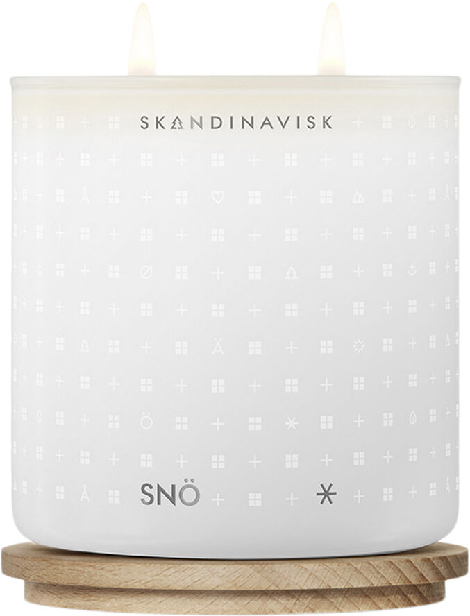 Skandinavisk SNÖ Scented Candle w Lid 400g