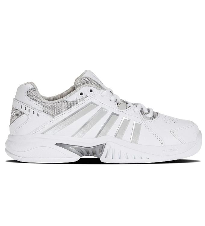 K-Swiss WHITE-VAPOR-BLUE-SILVER