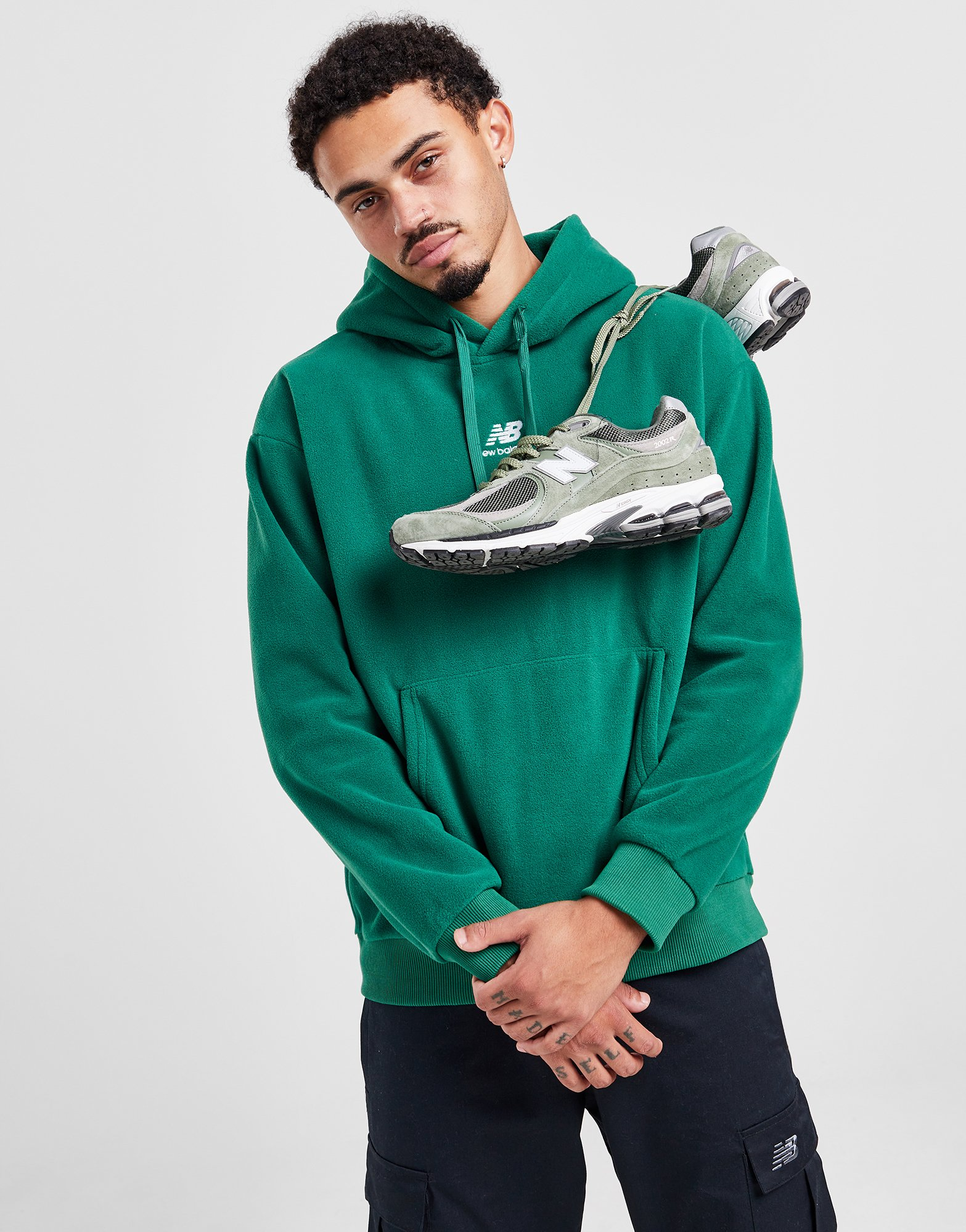 New Balance Sweat à Capuche Polar Homme