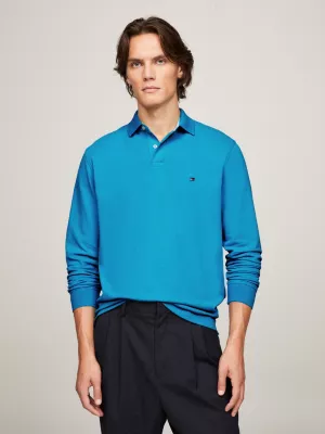 Polo de manga comprida e corte regular da coleção 1985