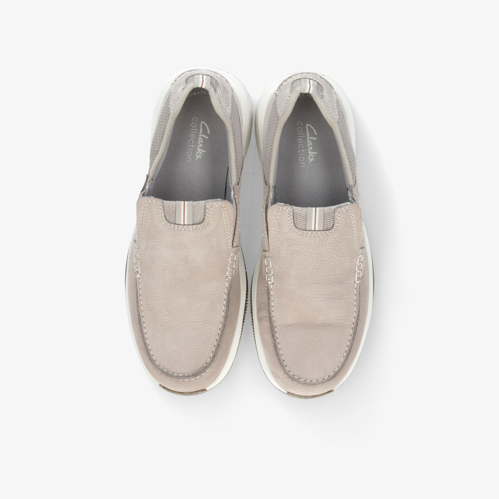 Clarks Herren Slipper beige