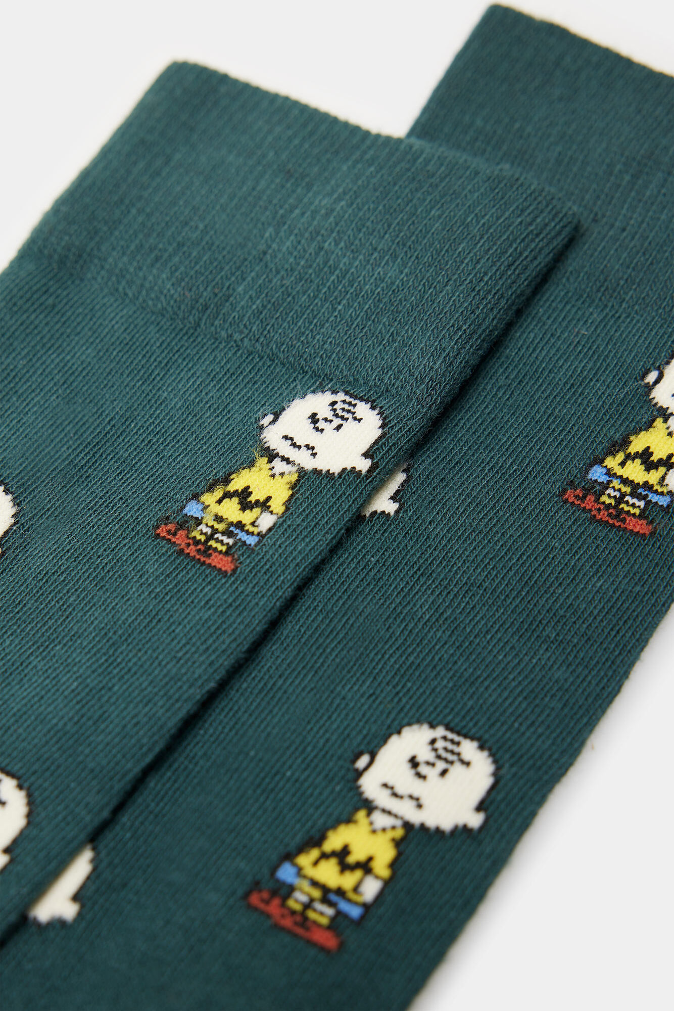 Meia Verde Charlie Peanuts™