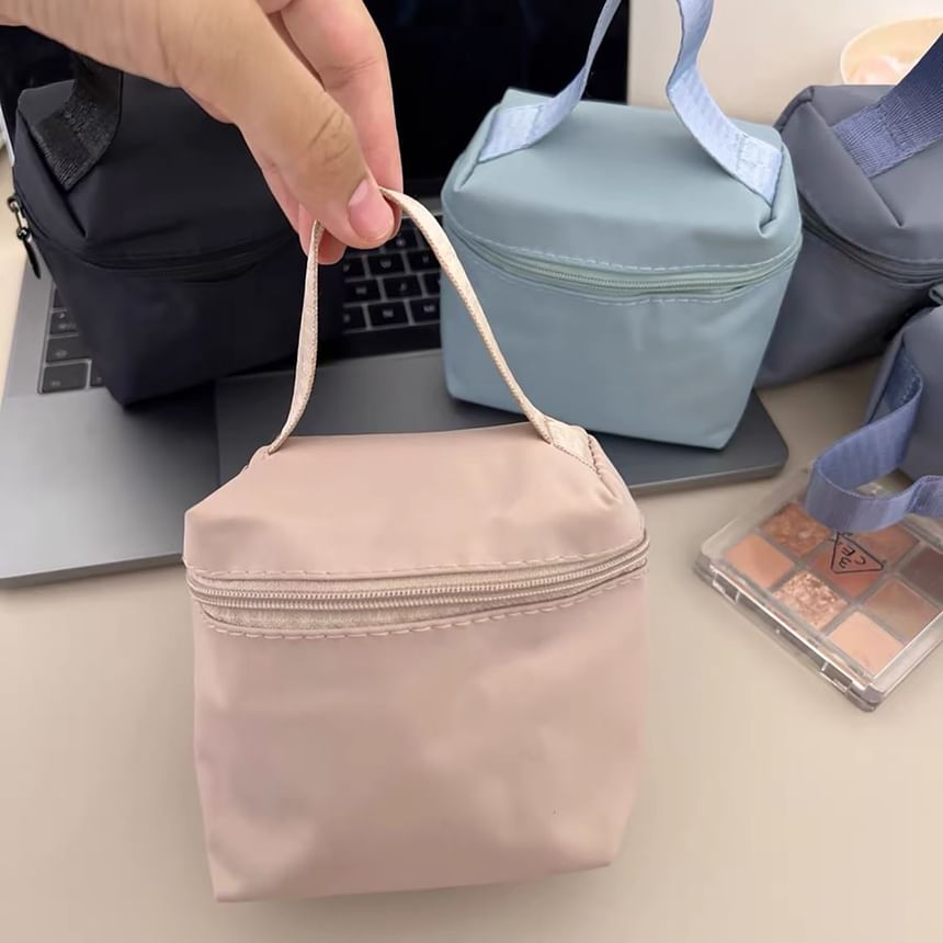 ZenlyHabit - Mini make-uptas van effen nylon (verschillende designs)