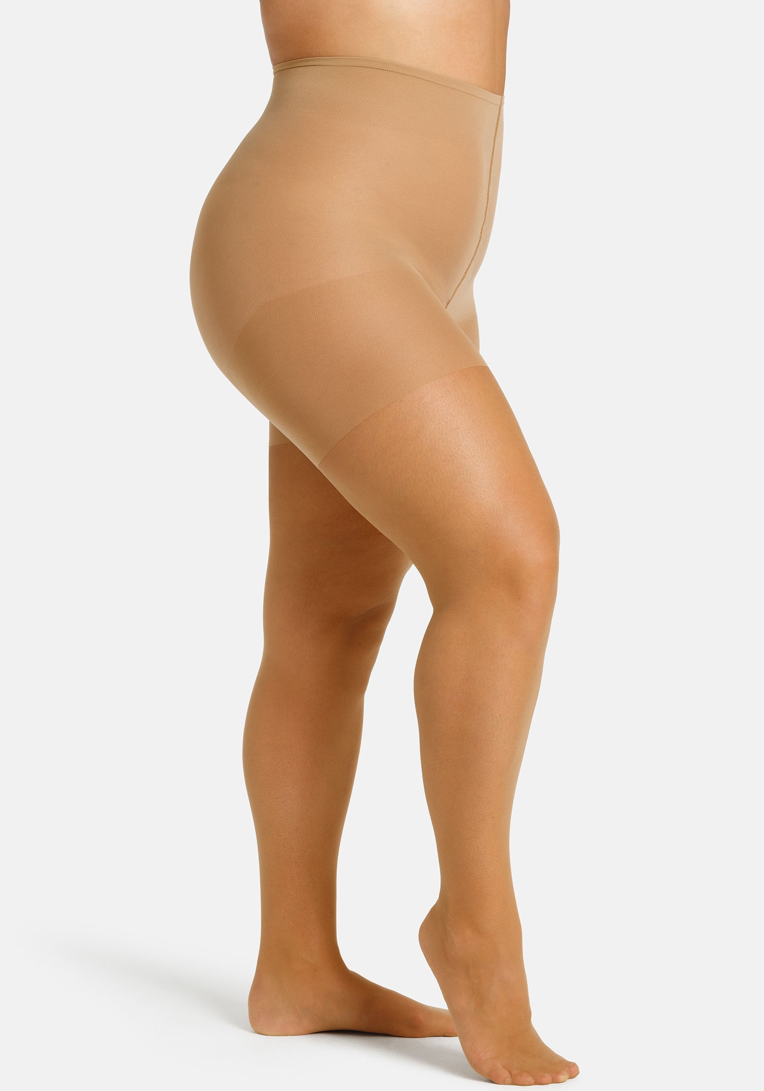Camano Feinstrumpfhose »fine curvy« 20 2er Pack,  mit grossen Grössen