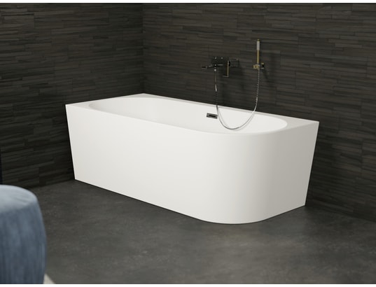 SPALINA - Baignoires ilot capri 170 gauche l170 x l76 x h58 cm