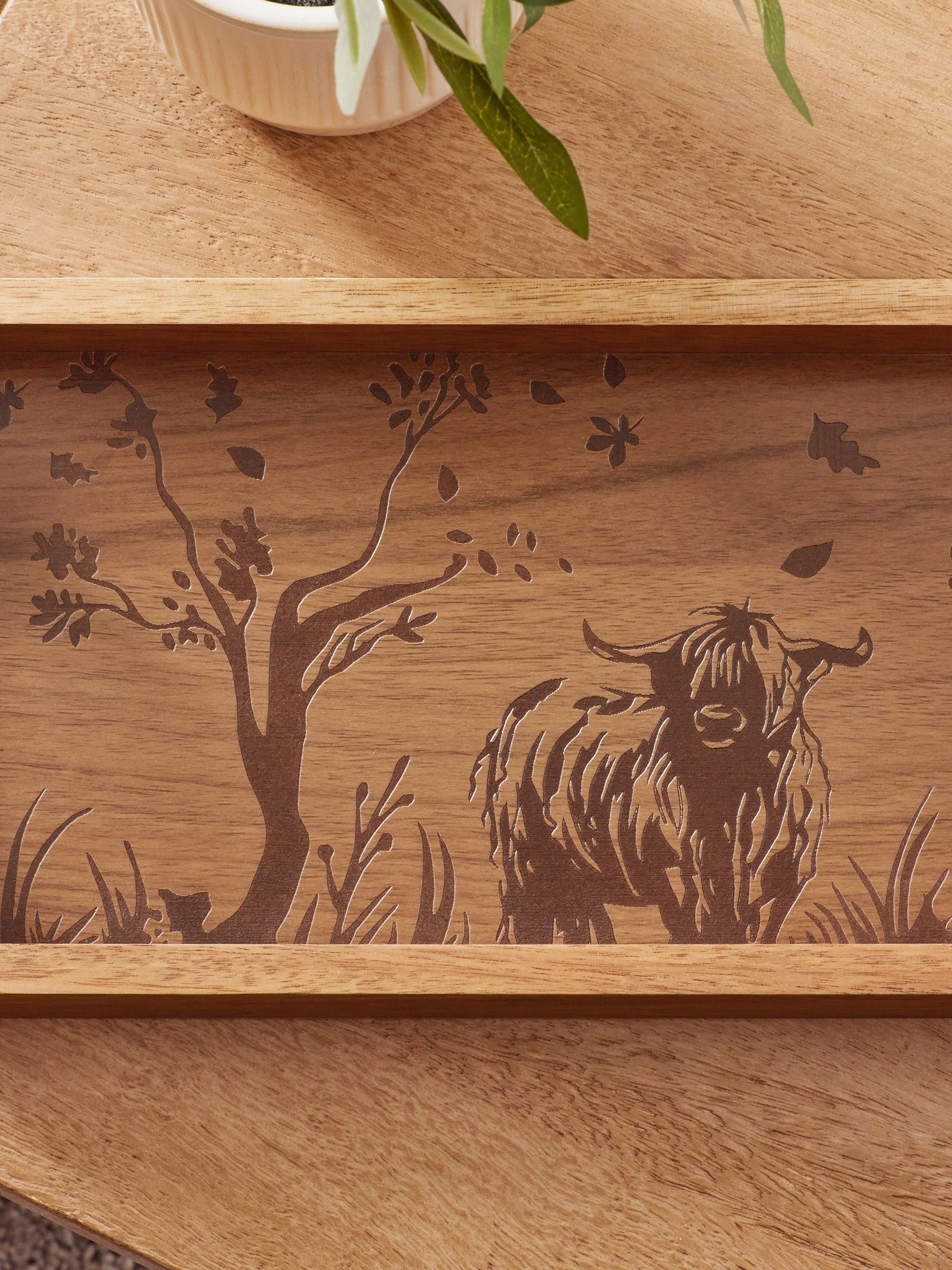 Engraved Hamish Tray