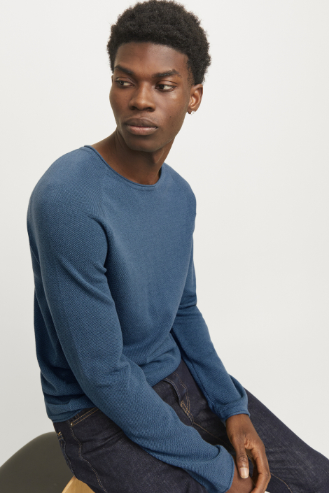 Jack & Jones blauwe heren trui