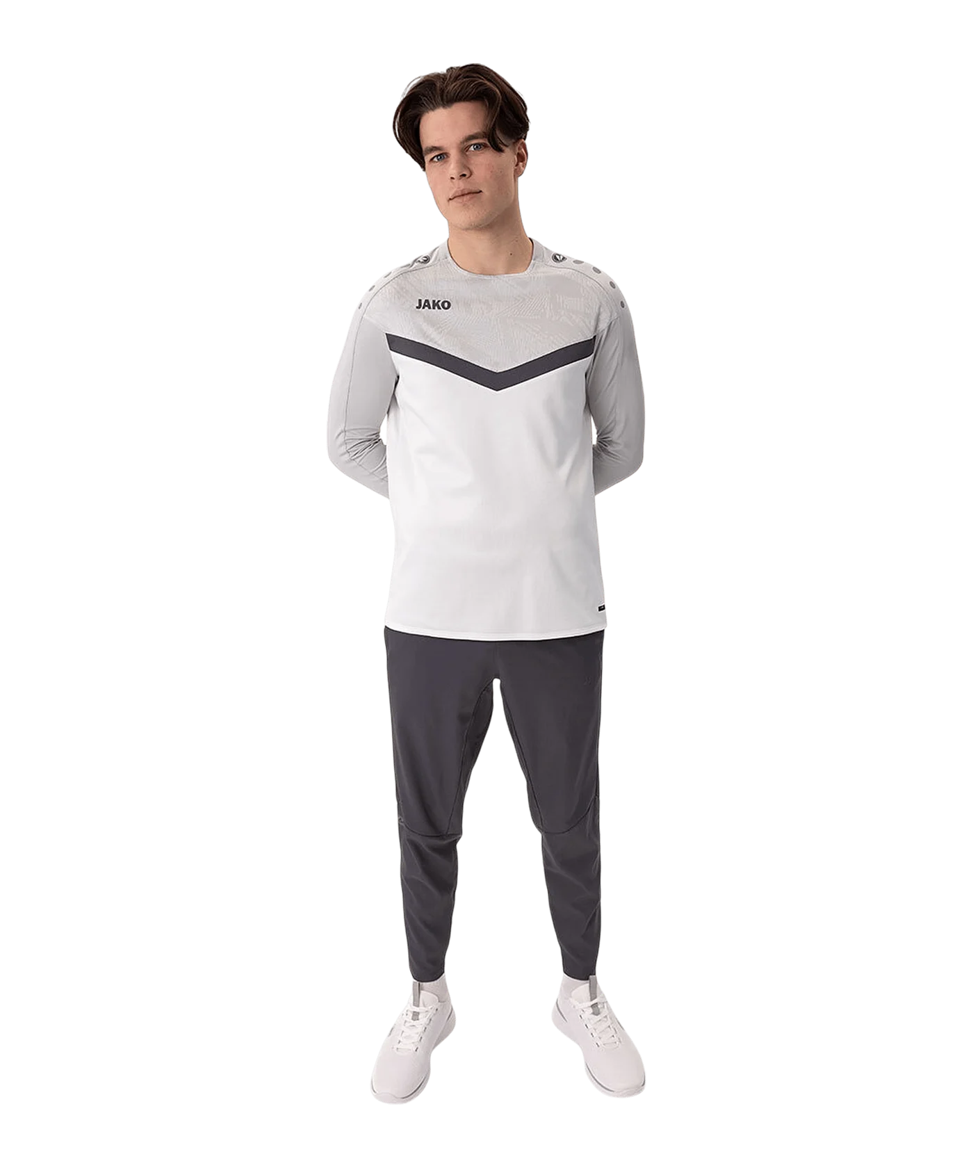 JAKO Iconic Sweatshirt Weiss F016