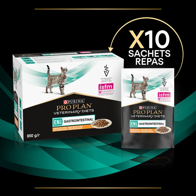 PURINA PRO PLAN Veterinary Diets Feline EN ST/OX Gastrointestinal, poulet