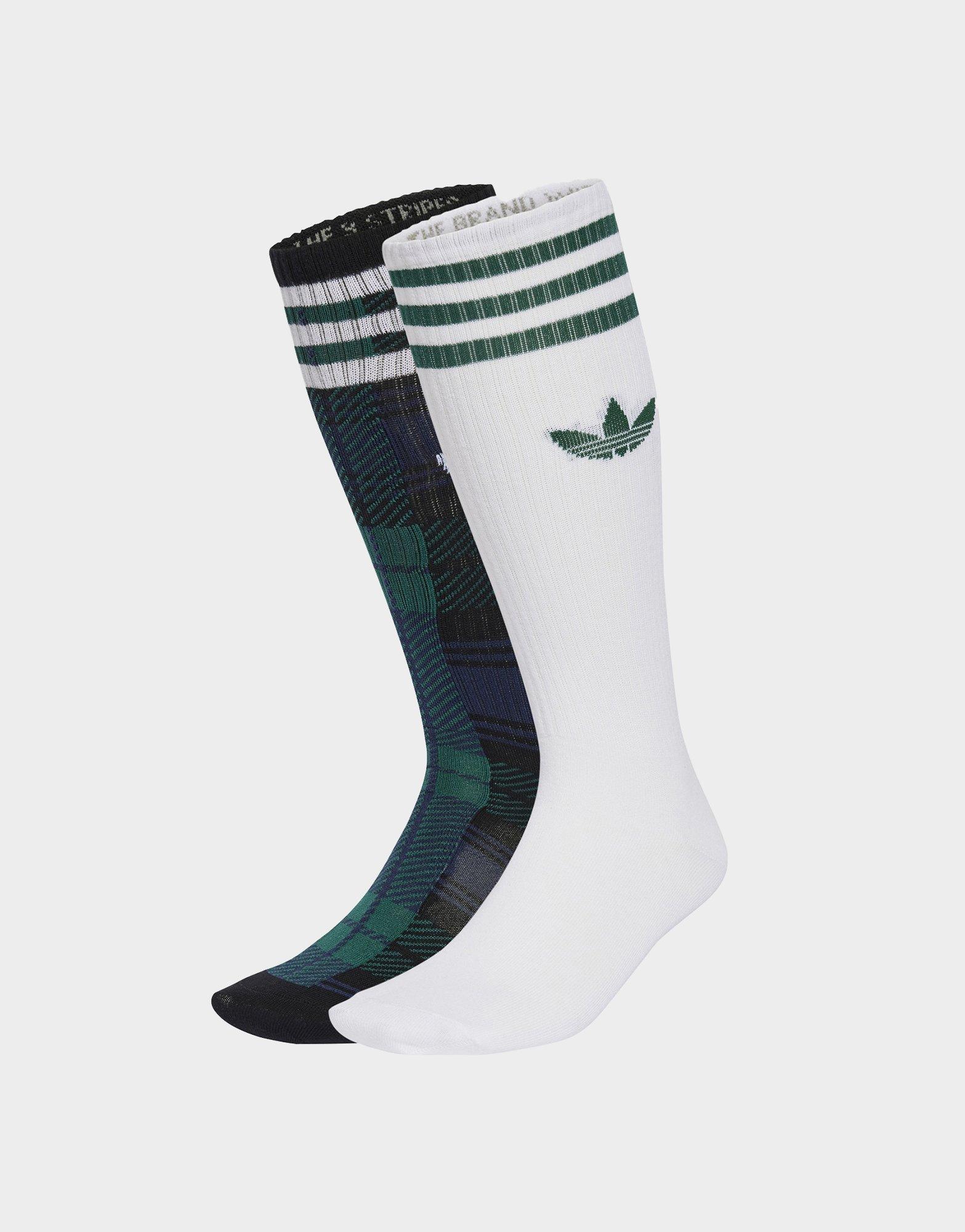 adidas Chaussettes mi-mollet Tartan (2 paires)