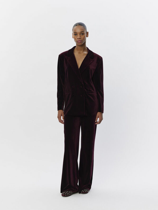 Sofie Schnoor Blazer Burgundy