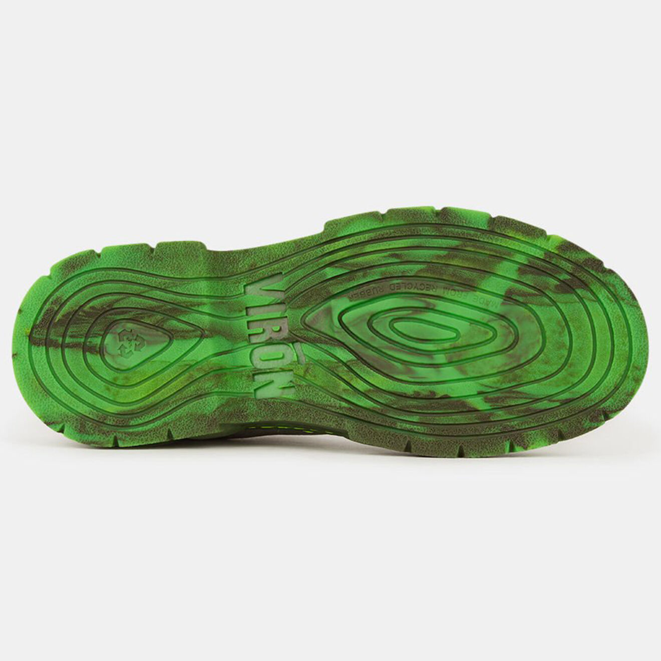Viron Baskets recyclées 1968 gris/vert