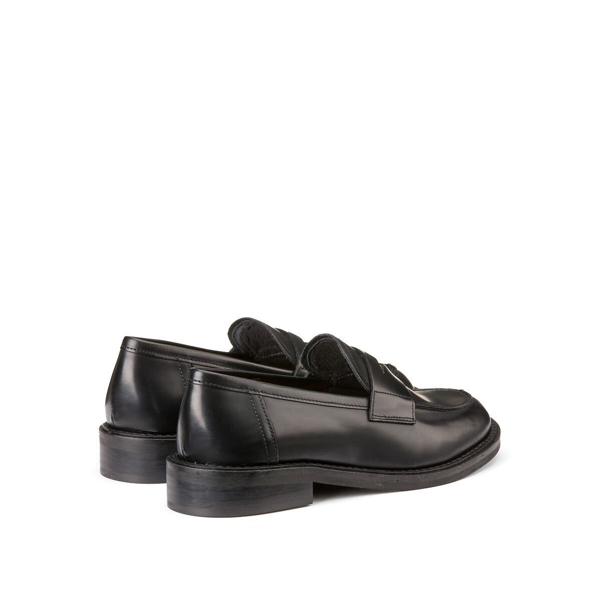 JONAK<br>Mocassins de couro Dash, moeda de prata