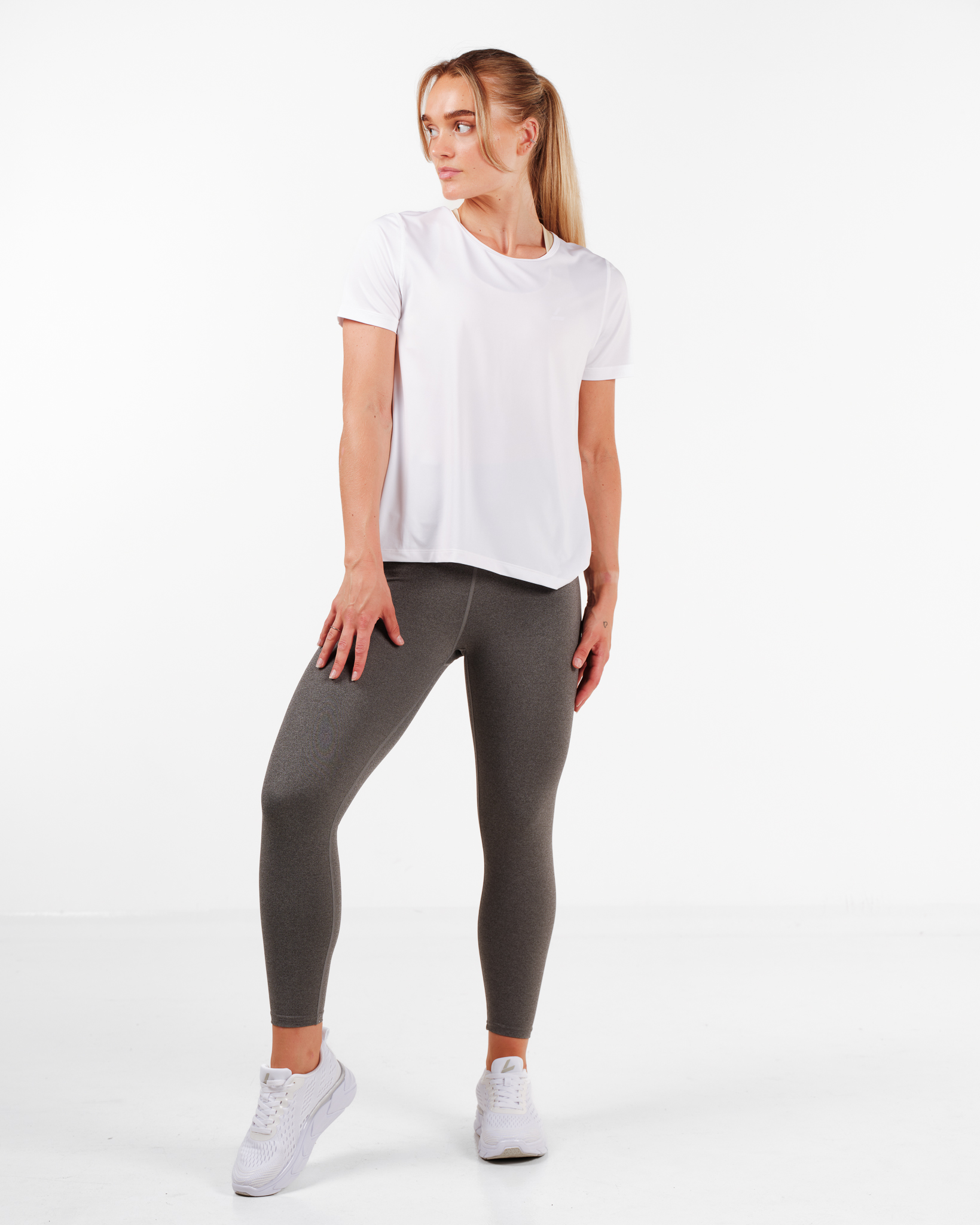 LEVITY Progress Tights Grey Melange