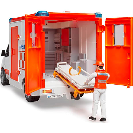 Bruder MB Sprinter ambulance med chauffør